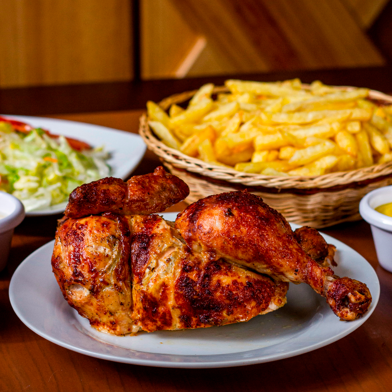 Medio Pollo Asado